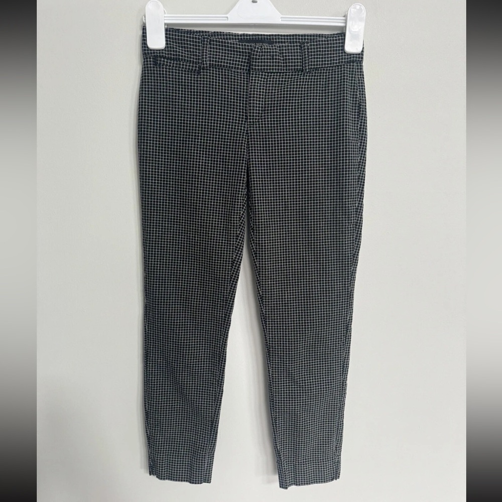 Banana Republic Sloan Fit black and white pants size 0 petite